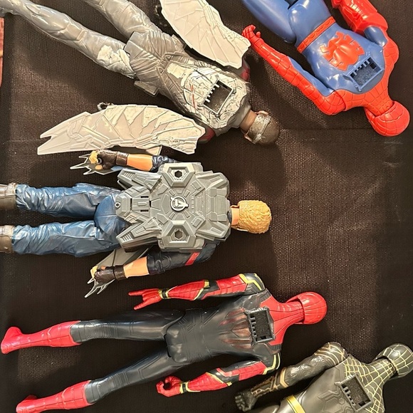 LOT of 5 Action Figures Marvel Hasbro 2017 12" /Mattel 2018 Spider-Man - Picture 6 of 9